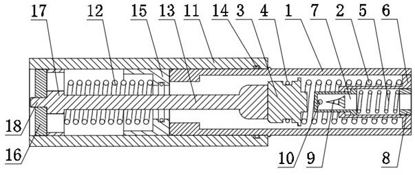 Adaptive flow adjusting joint structure