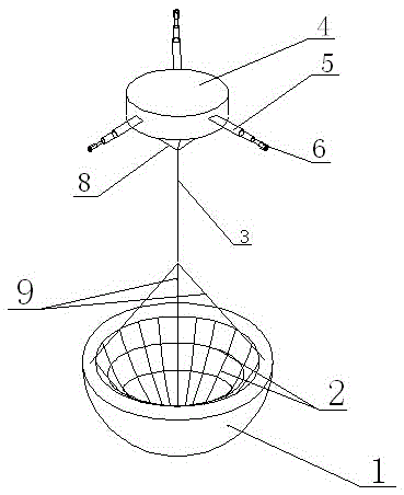 Measuring apparatus and method for inclination angle of jacket platform