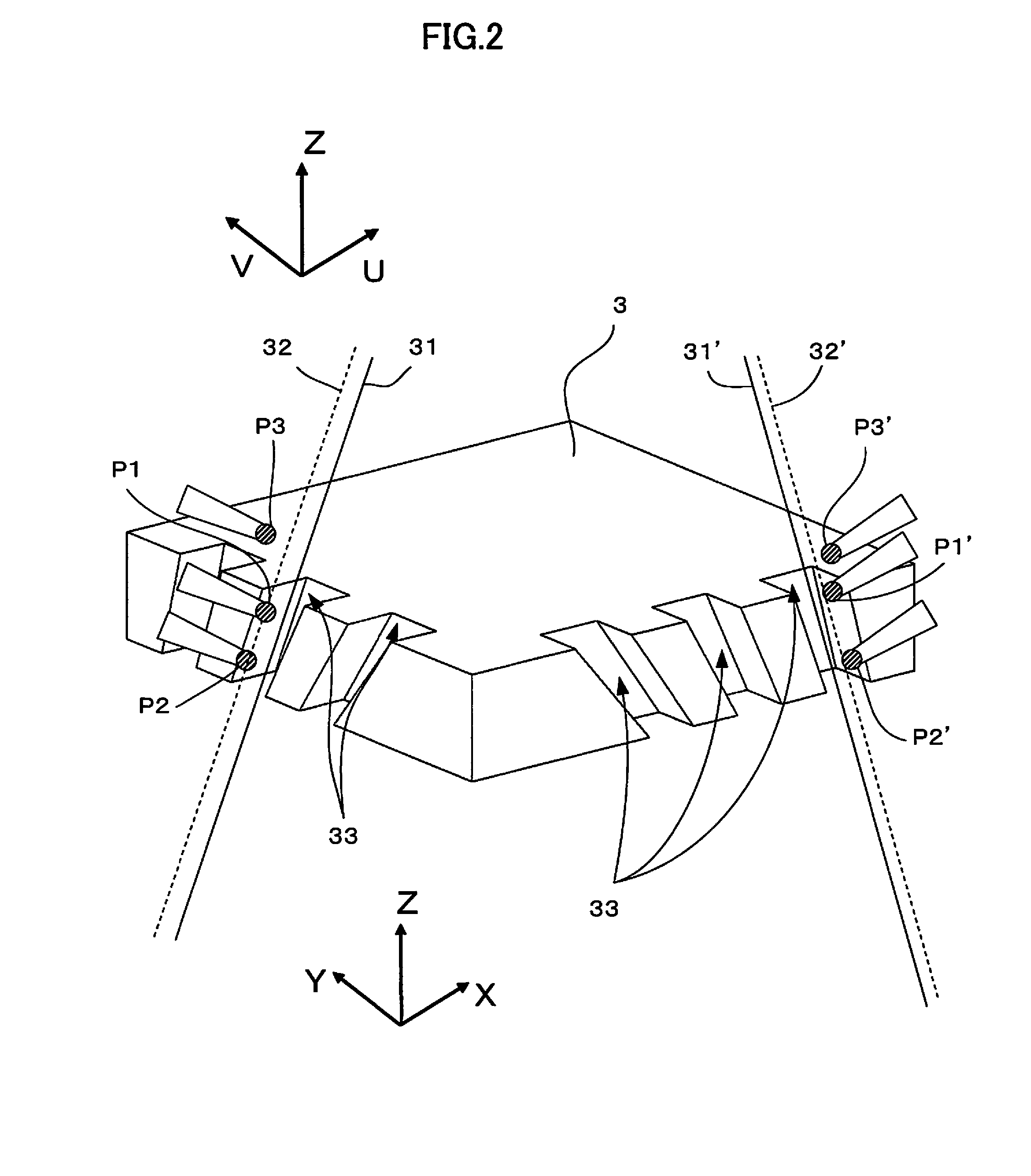 Wire electric discharge machine and calculation method for wire support positions of wire electric discharge machine