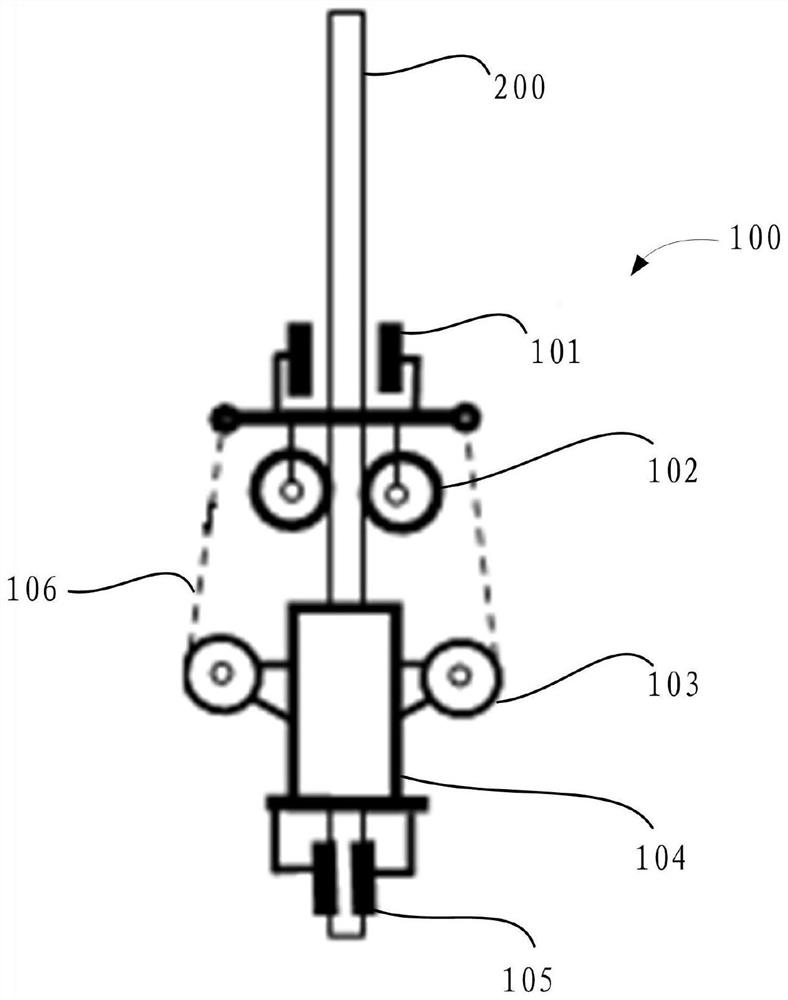 Motion control method of cable robot and cable robot