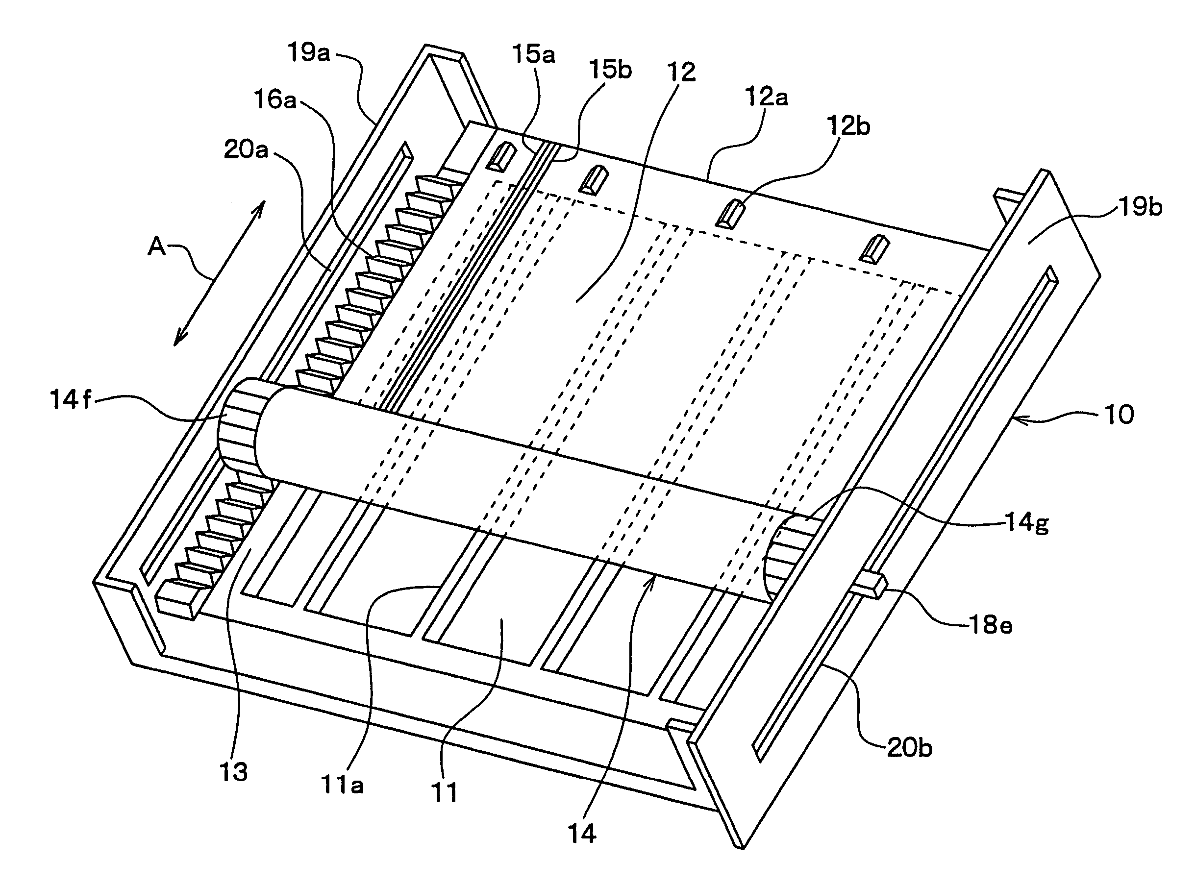 Air passage switching device
