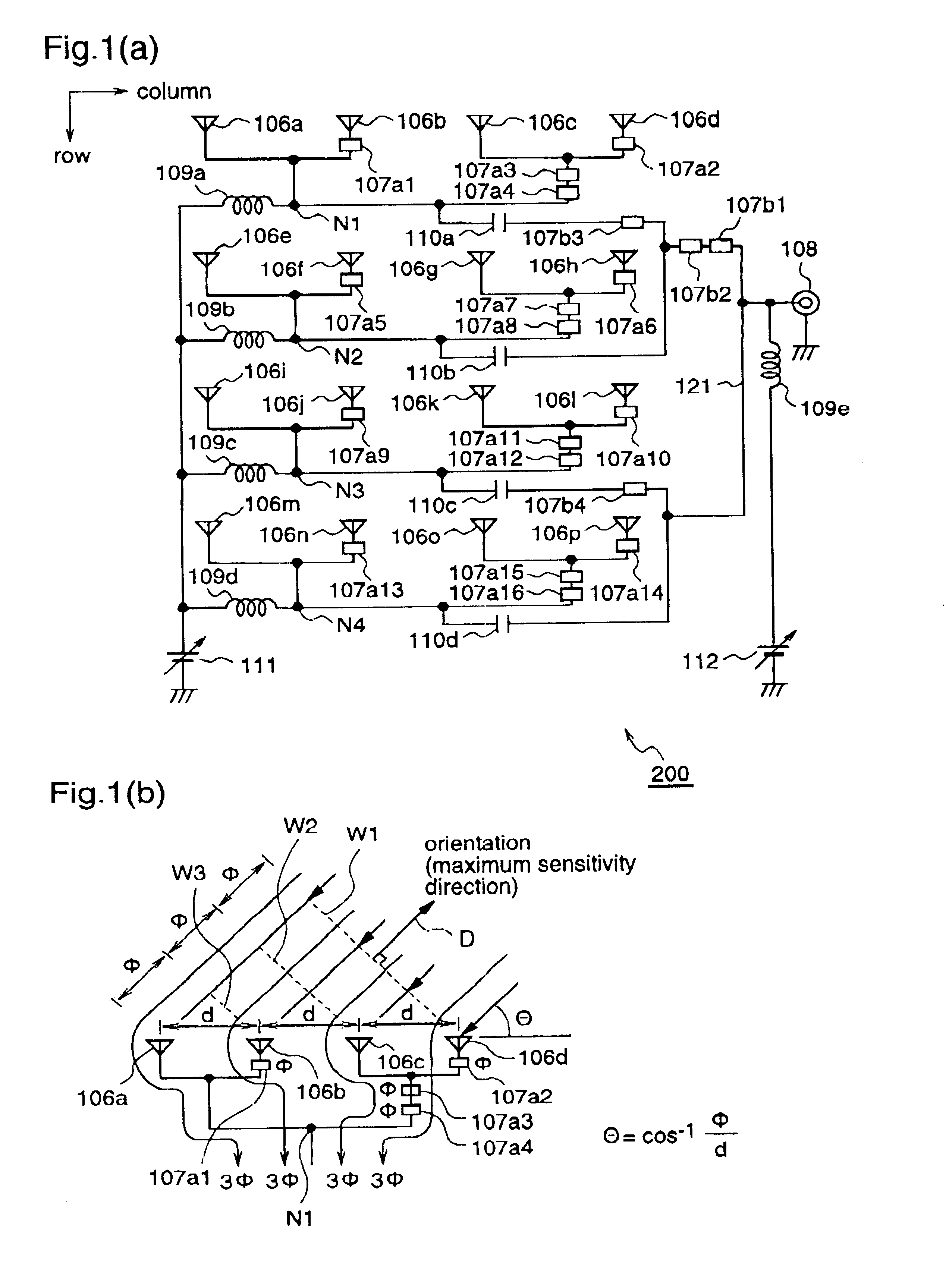 Active phased array antenna and antenna controller