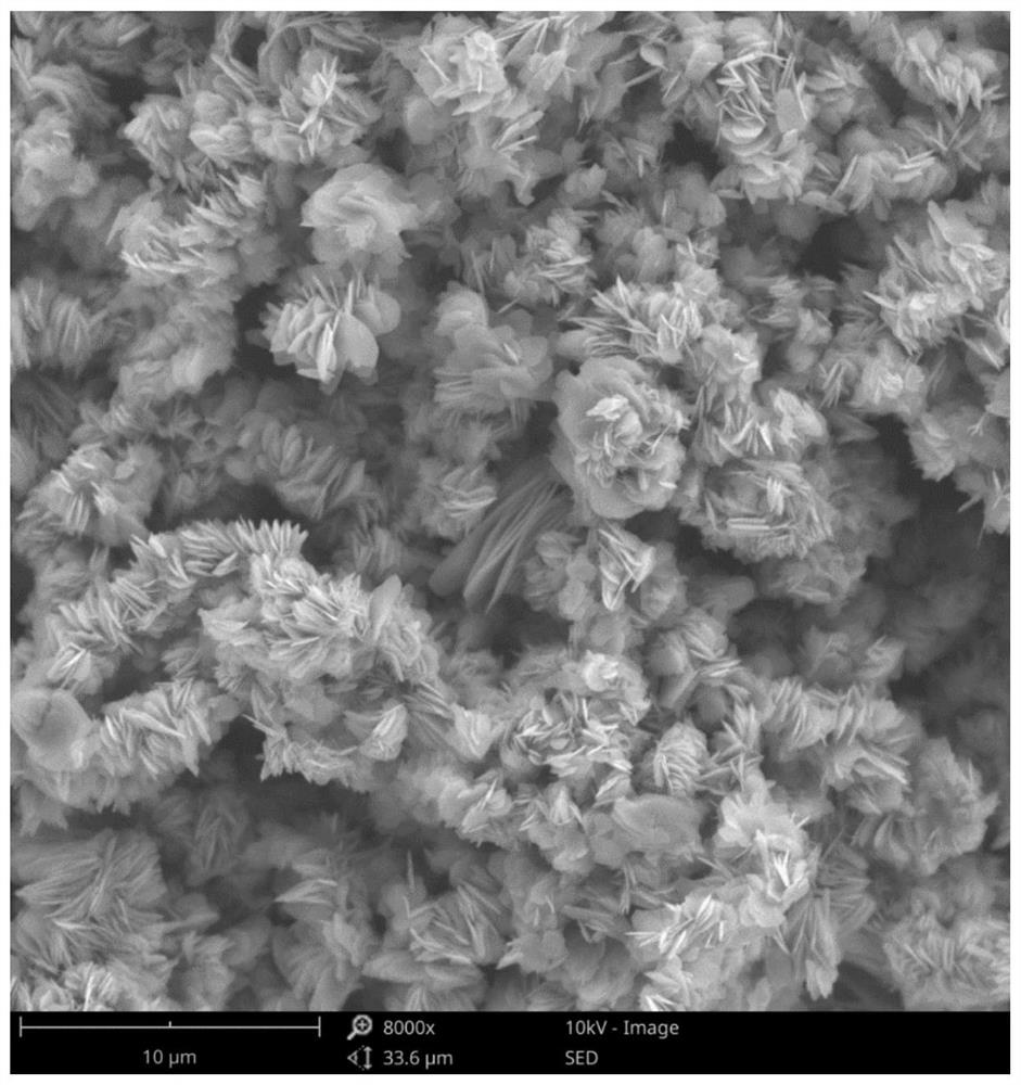 Sulfur-doped oxygen-vacancy-containing molybdenum trioxide material and method for electrochemical reduction treatment of chloramphenicol