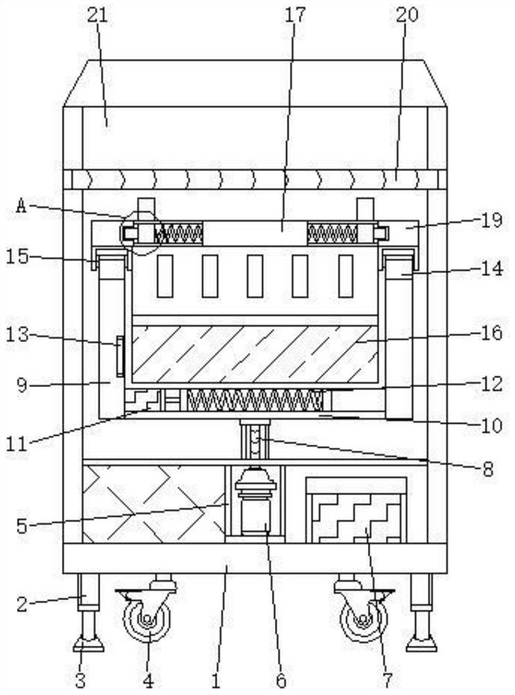 Solder paste stirring device with solder ball protection structure