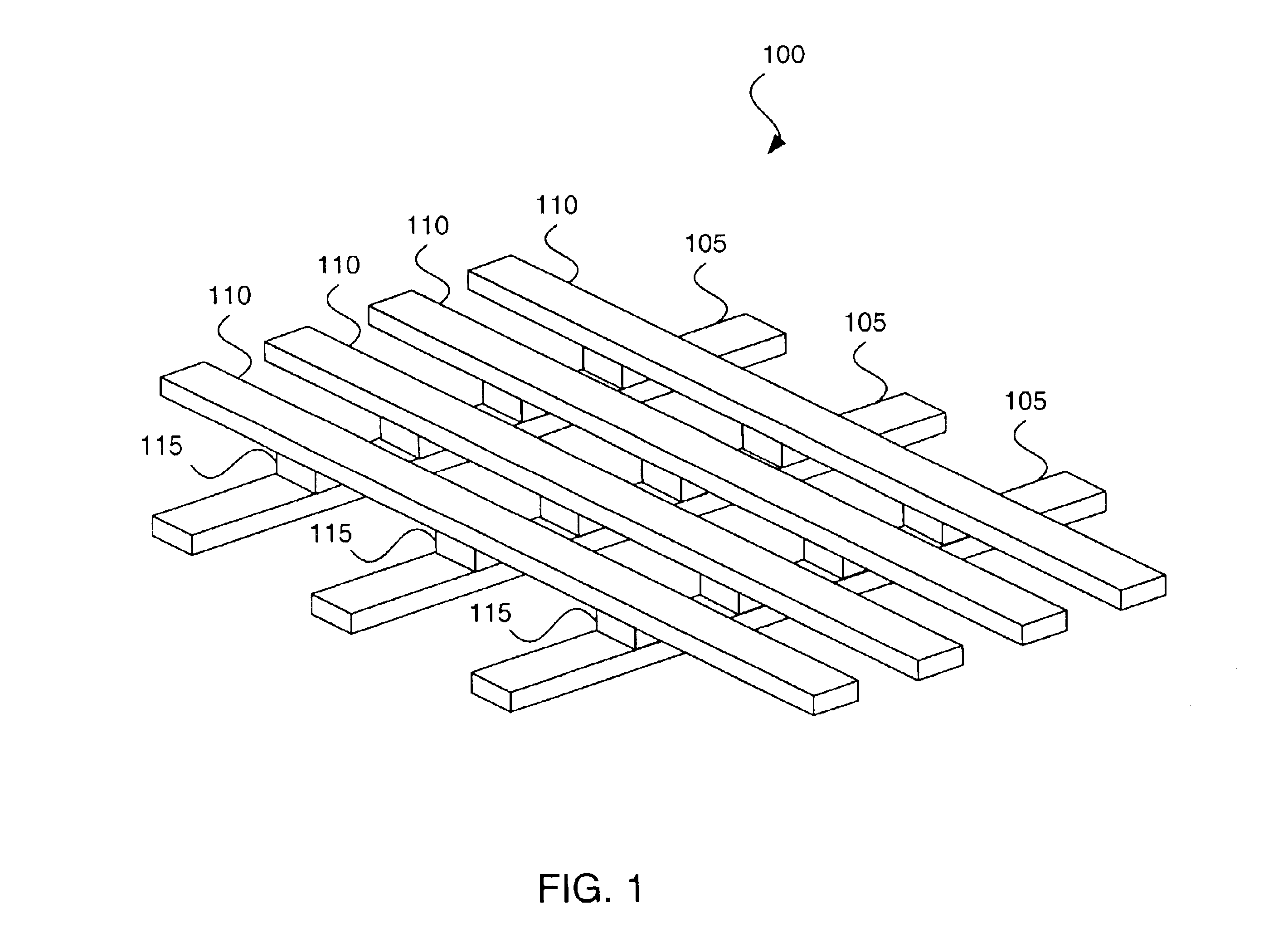 Cross point memory array with memory plugs exhibiting a characteristic hysteresis