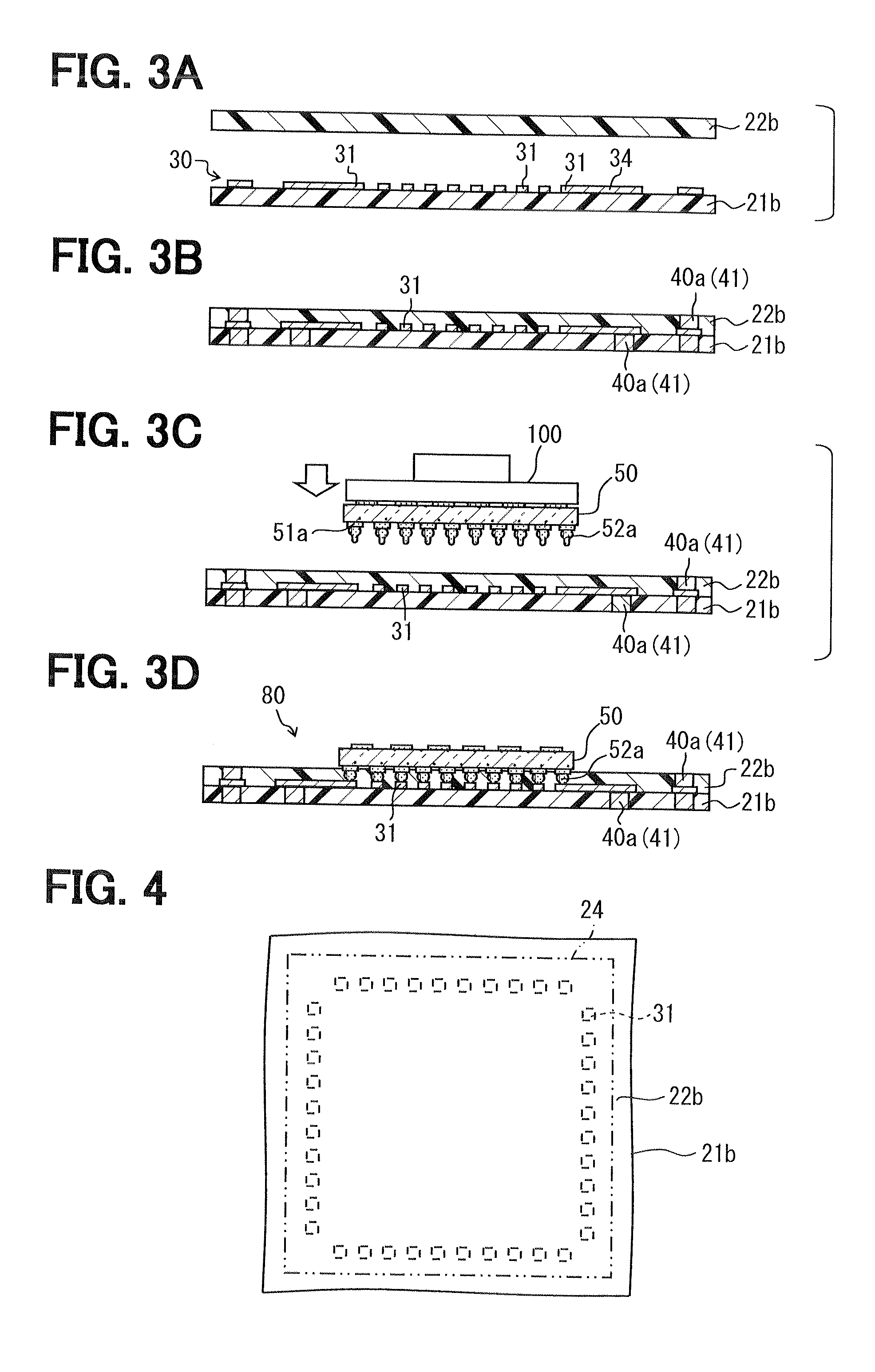 Manufacturing method of semiconductor chip-embedded wiring substrate