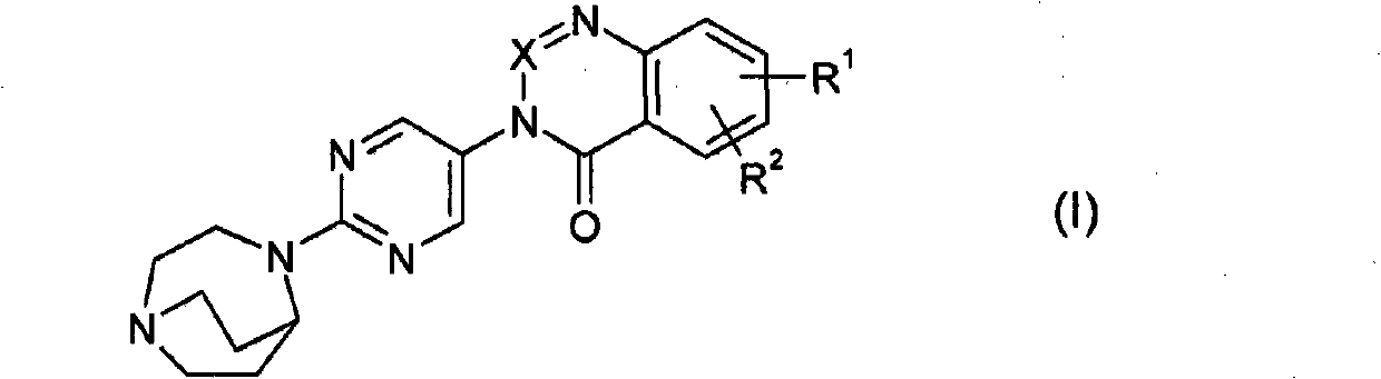 Novel 1,4-diaza-bicyclo[3.2.2]nonyl pyrimidine derivatives and their medical use