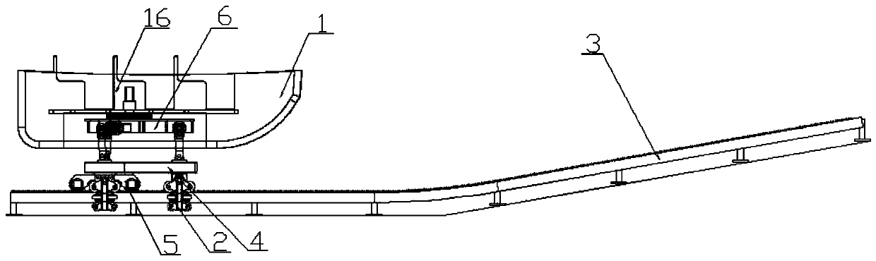 A five-degree-of-freedom orbital ship