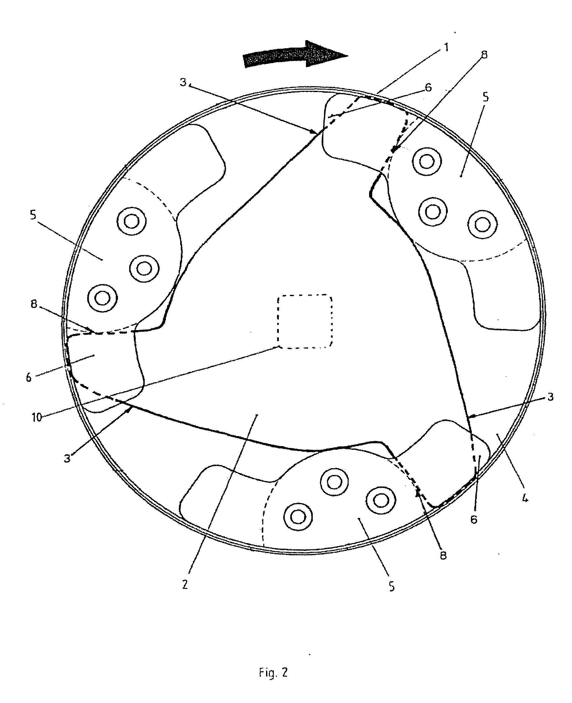 Tool for tightening and loosening a wing nut or wing screw that secures a motor vehicle wheel