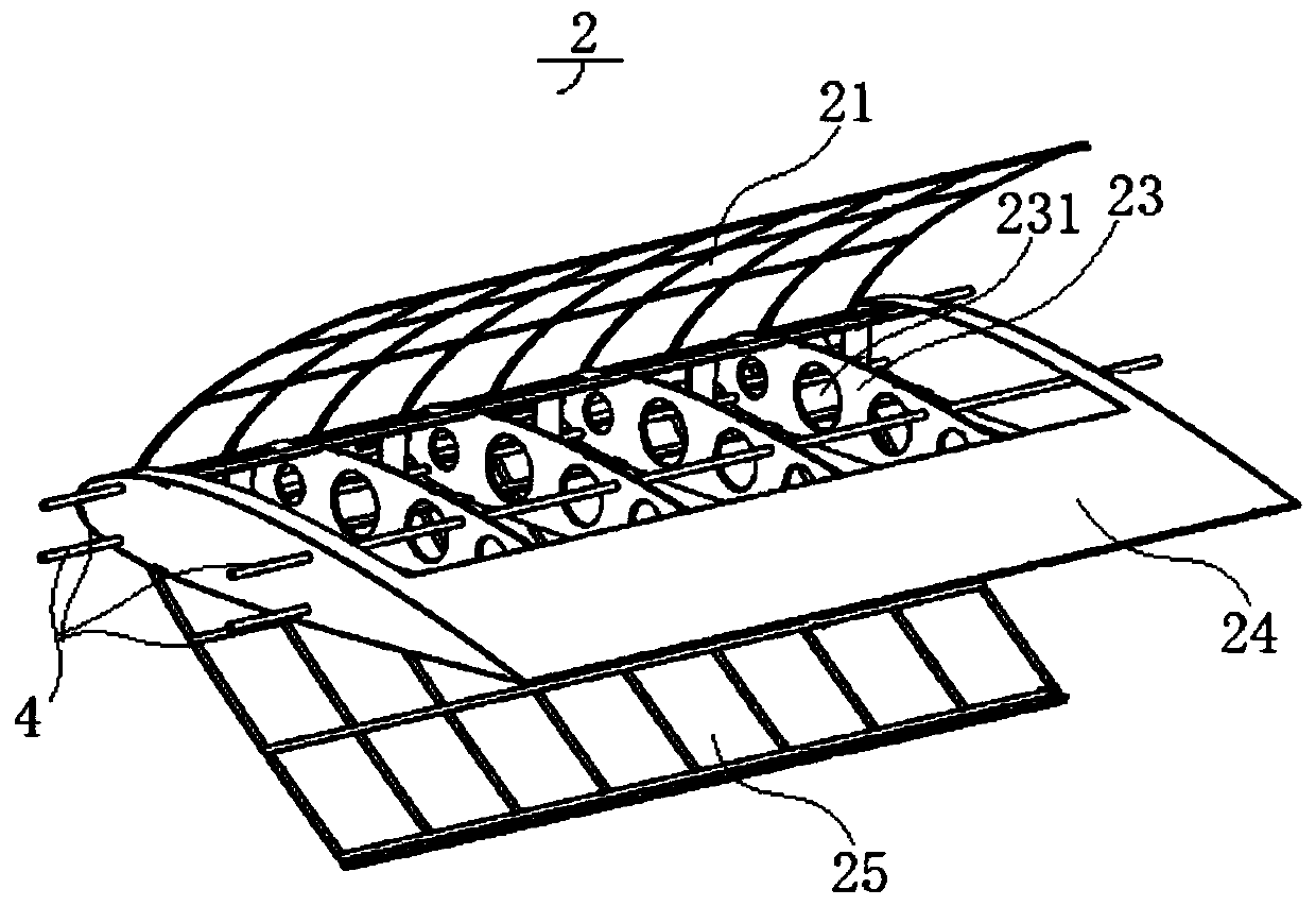 Floating blade offshore wind turbine with inclined axis pitch and self-starting function