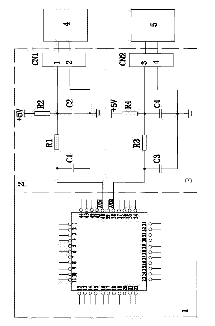 Detection circuit and detection method for salt content signal of dishwasher