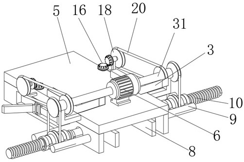 Workpiece punching device with sectional type auxiliary pushing mechanism