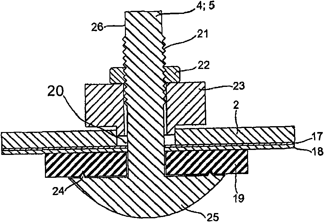 Device for measuring the volume or mass flow rate of a medium in a pipe