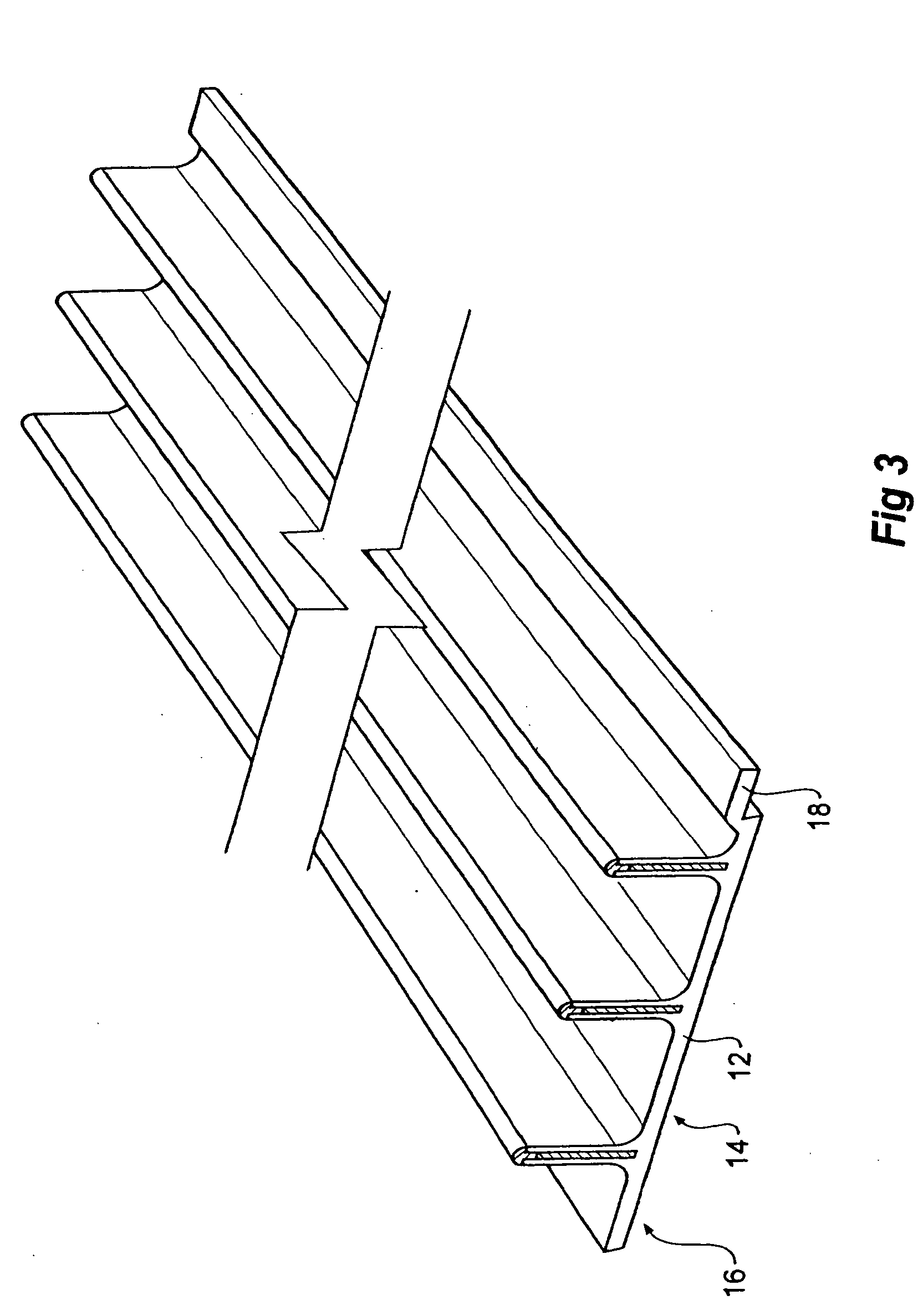 Composite strip windable to form a helical pipe and method therefor