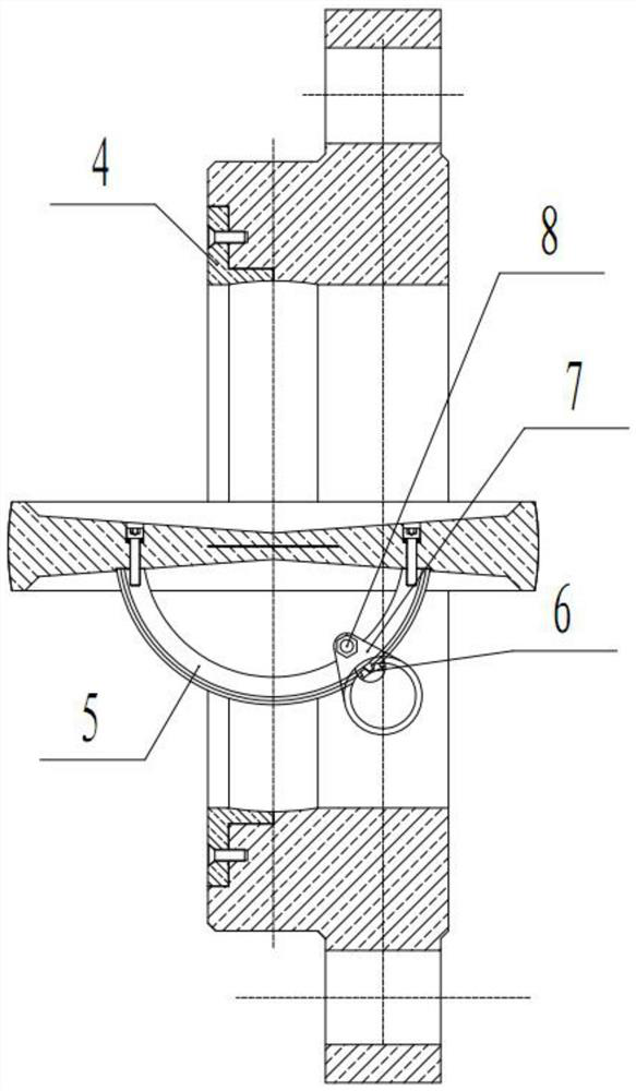 Offset type starting vector sealing valve