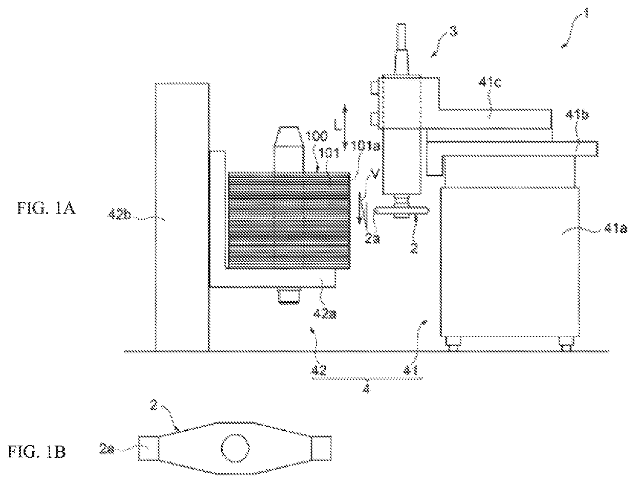 Peeling apparatus for aluminum plate material and method for peeling aluminum plate material