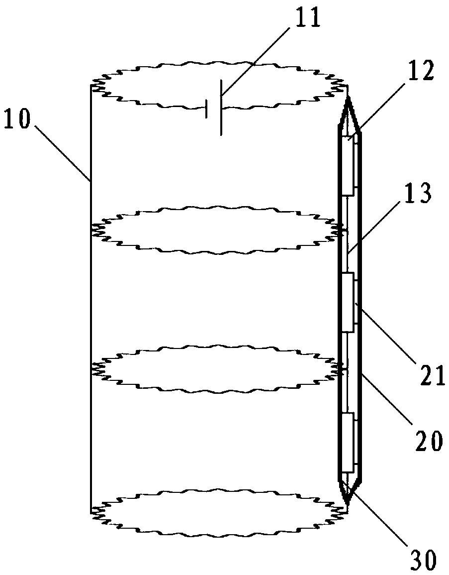 Aorta blood pressure controlled release medicine carrying support and blood pressure control medicine release system