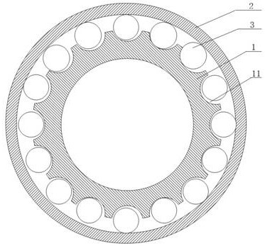 Holder-free bearing