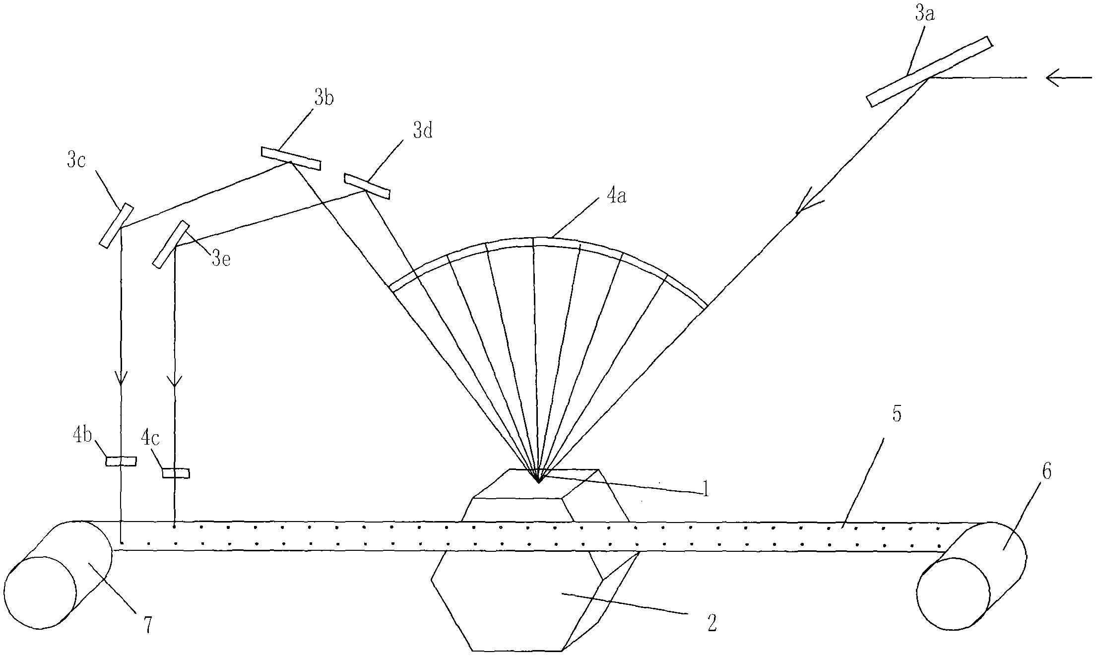 Air-exhausting flexible packaging bag for frozen vegetables and preparation method thereof