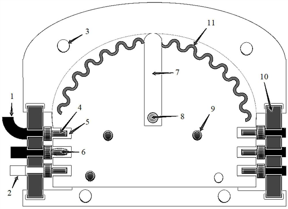 Phase shifter plate welding debugging method with PIM requirement