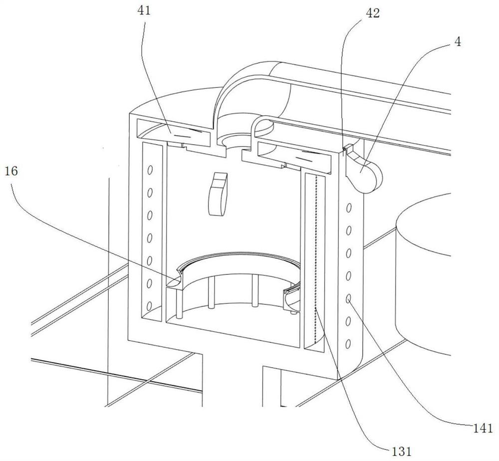 Sewage filtration microbiological comprehensive treatment system and sewage treatment method thereof