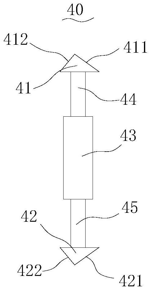 Portable groove intercepting device