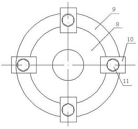 Tool fixture and process for machining measuring orifice plate part
