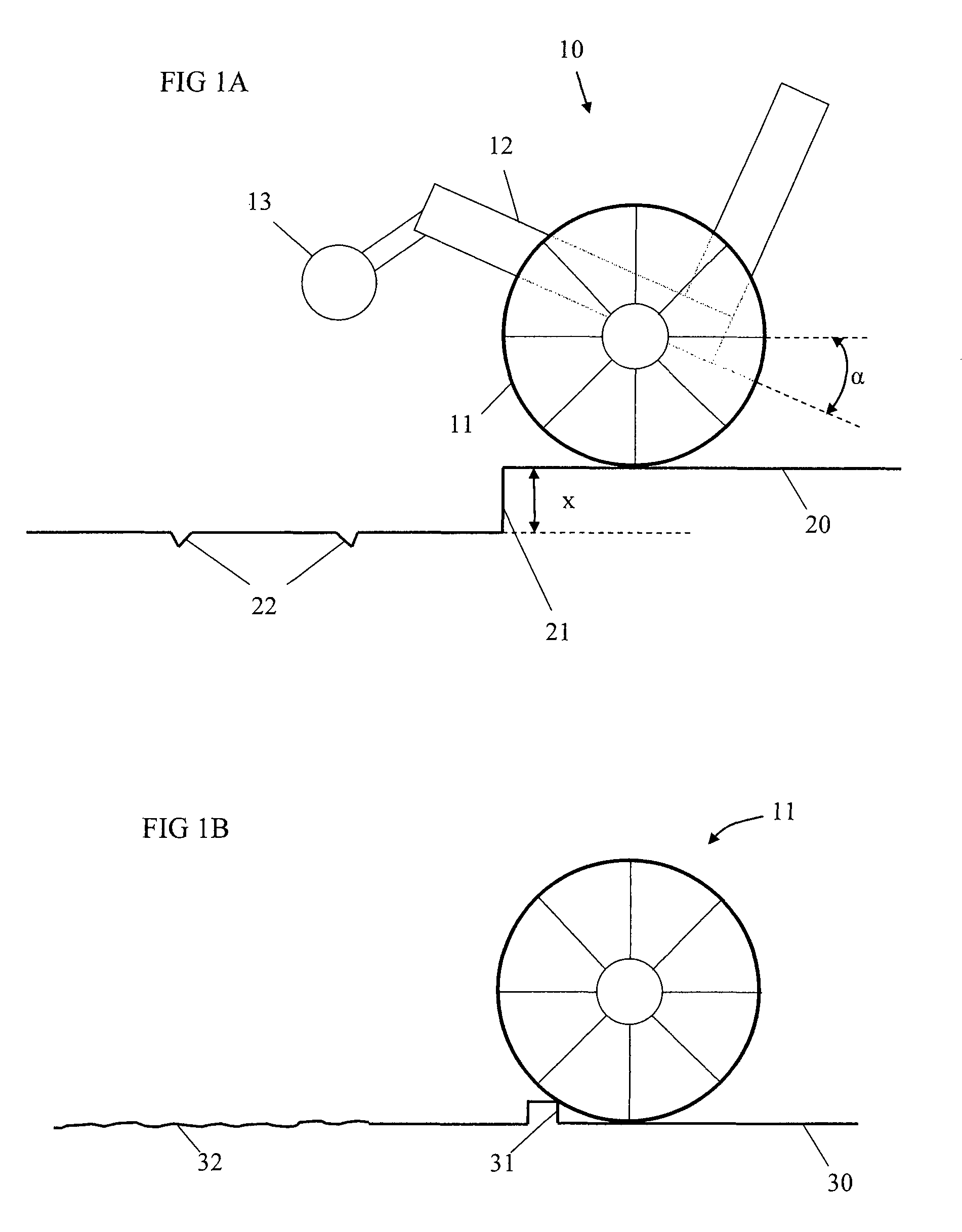 Wheel with suspension system and centralizing unit with suspension system