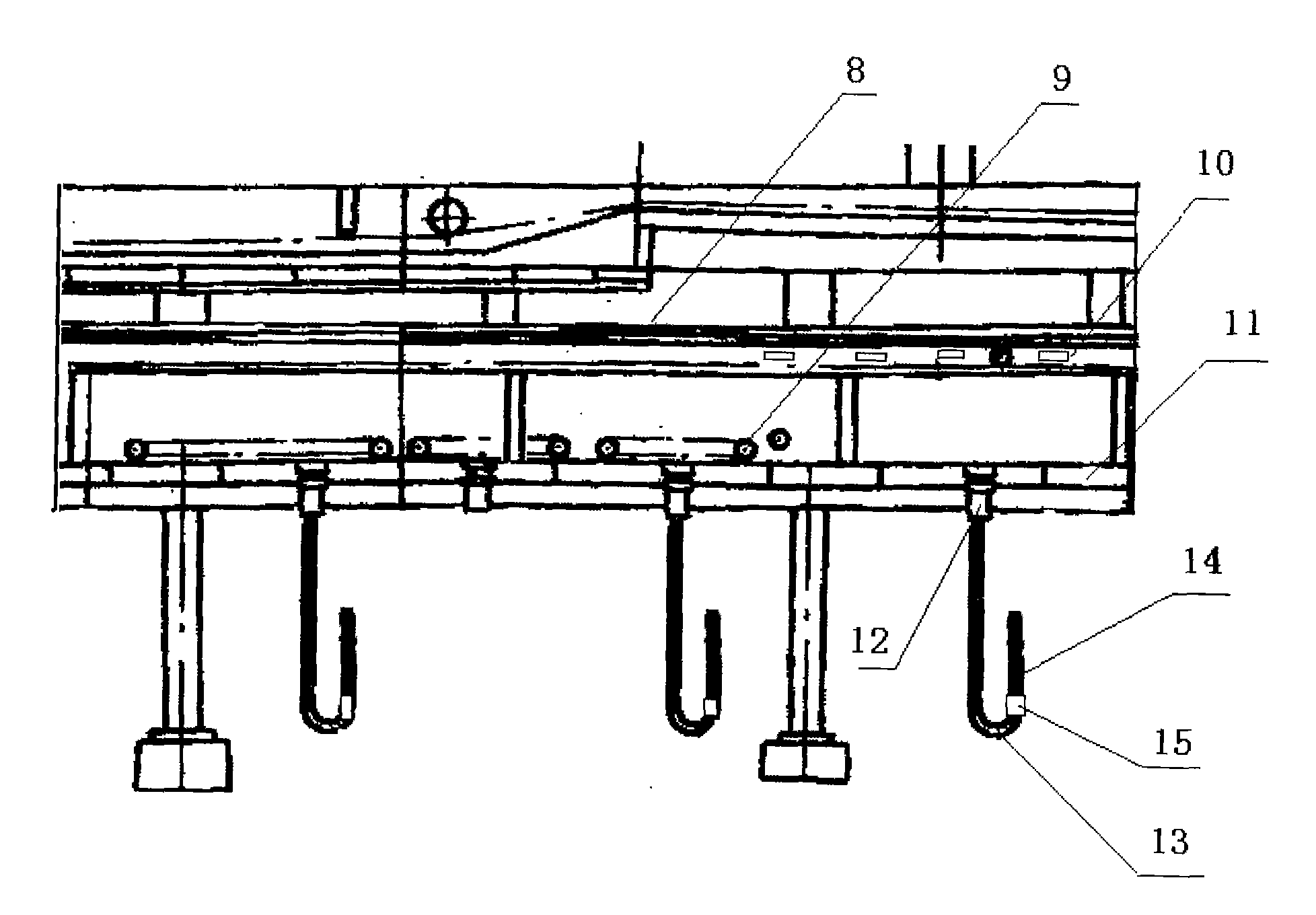 Steam cooking process for cocoon cooking and device thereof