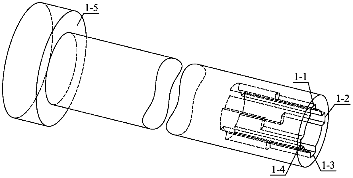 Testing assembly and testing method for dynamic tension-shear mechanical parameters of brittle material