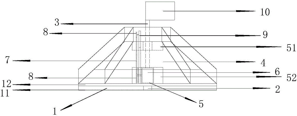 Wave-focusing turbine type power generating device