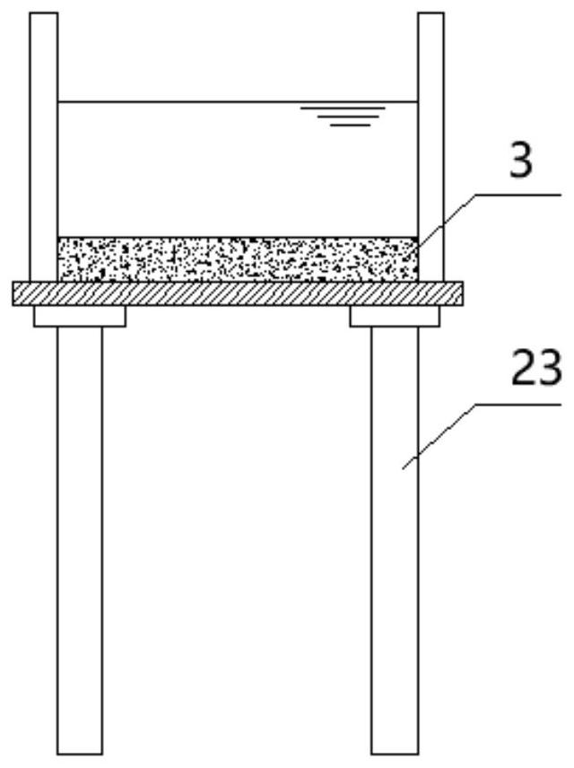 Simulation test device and method for sediment adsorption and release of pollutants at river intersections