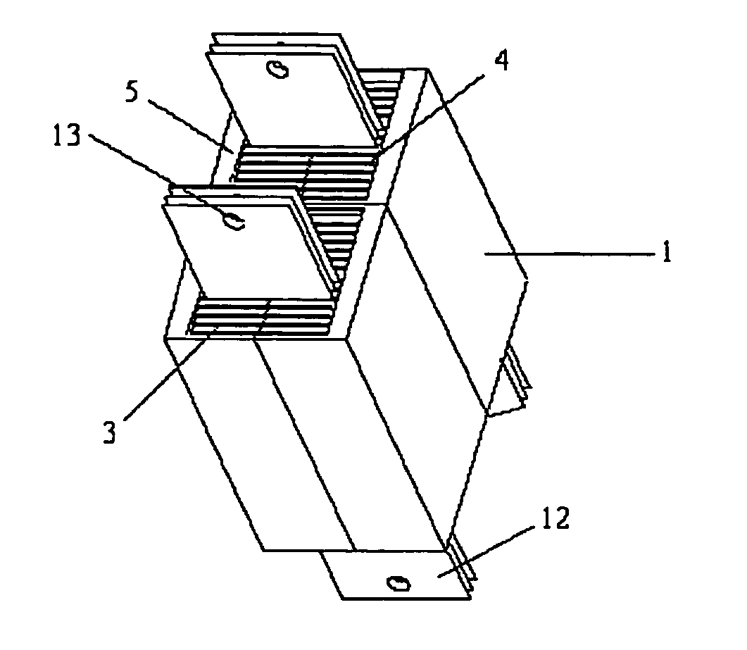 Winding assembly type lithium ion secondary power batteries