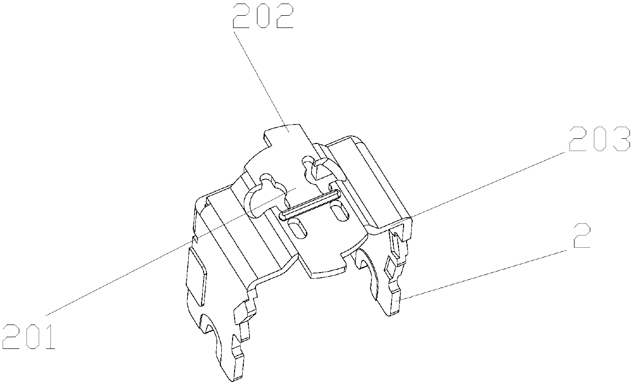 Circuit breaker handle connection mode