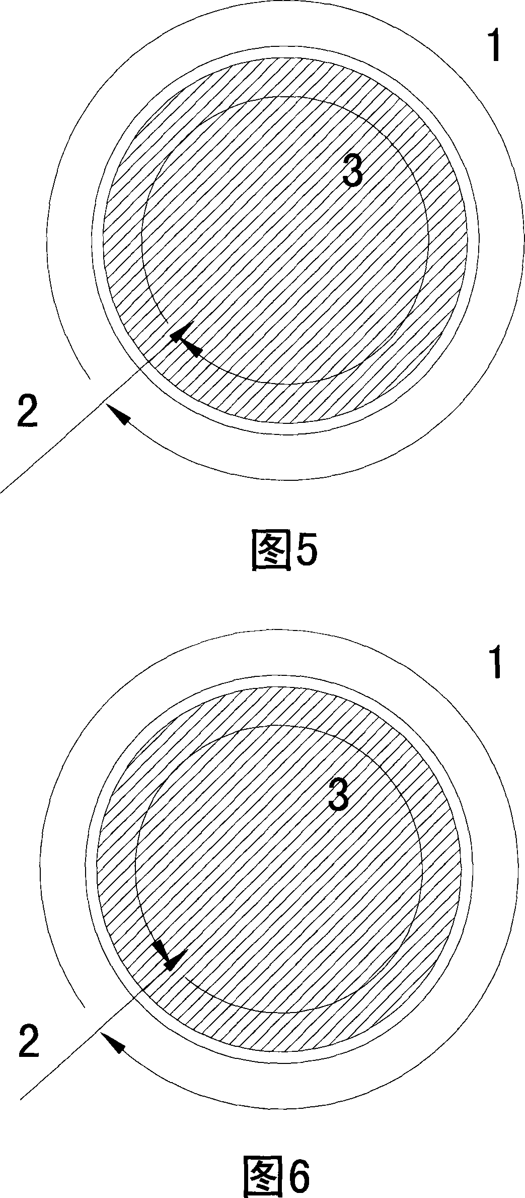 Push-along-edge type resistor repair and carving method