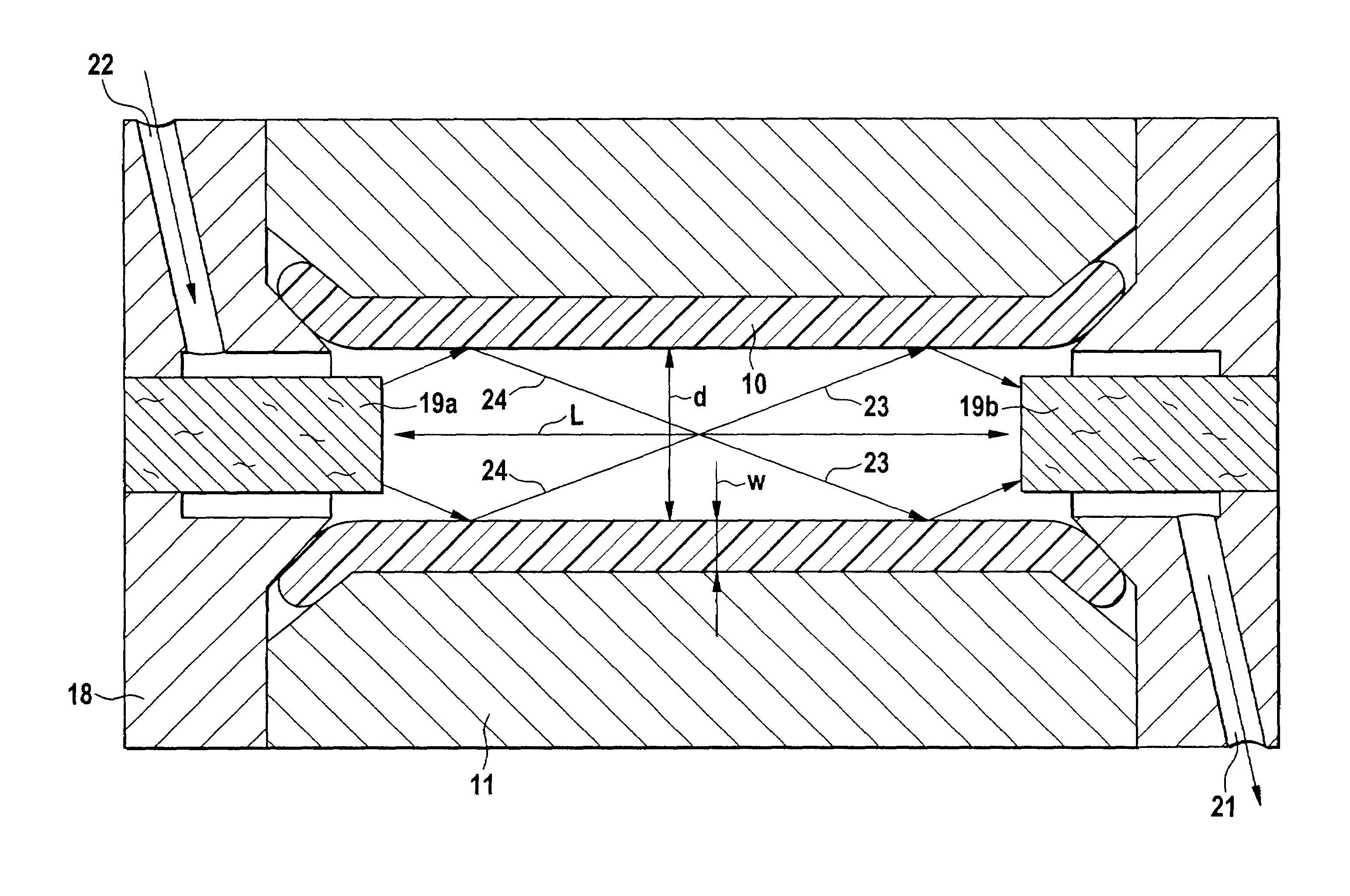 Method for manufacturing a flow cell
