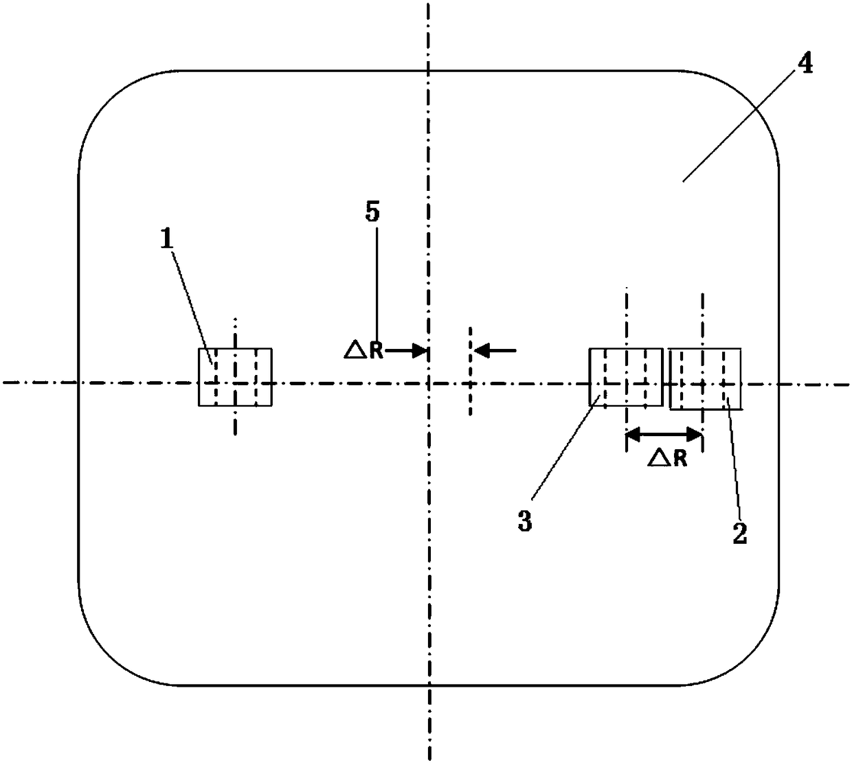 Alignment method for turnover boring