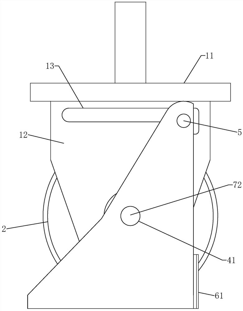 Integrated supporting roller device