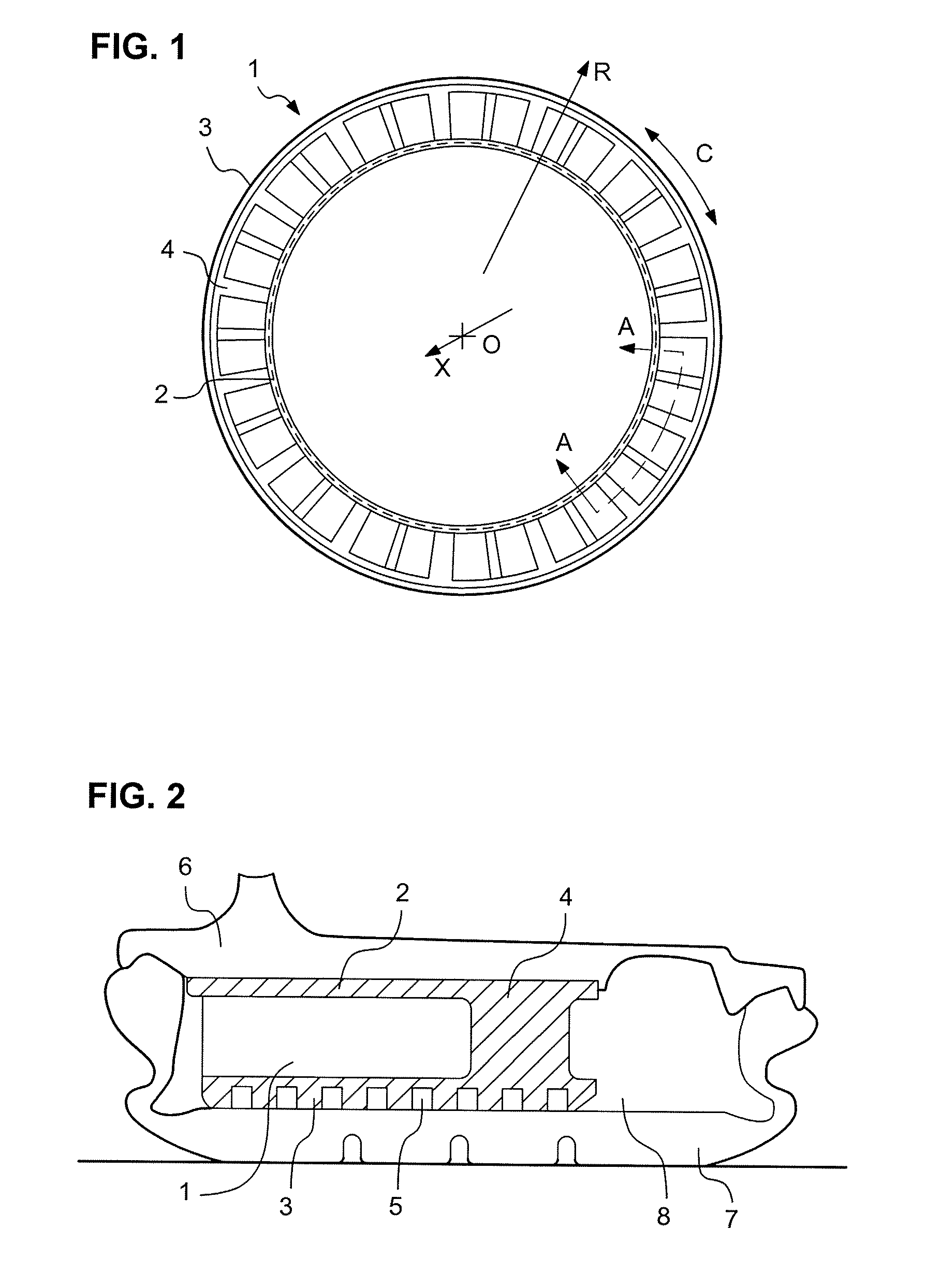 Lightweight safety support for tires