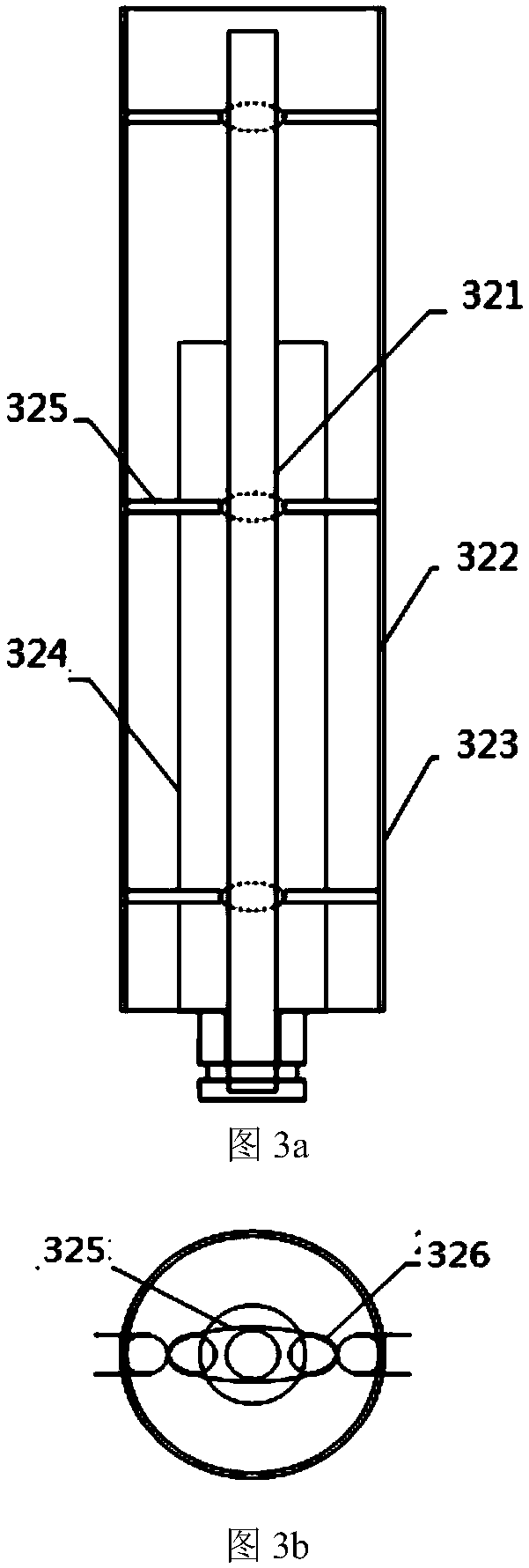 Drilling in-situ testing device for testing mechanical parameters of engineering rock mass and use method of drilling in-situ testing device