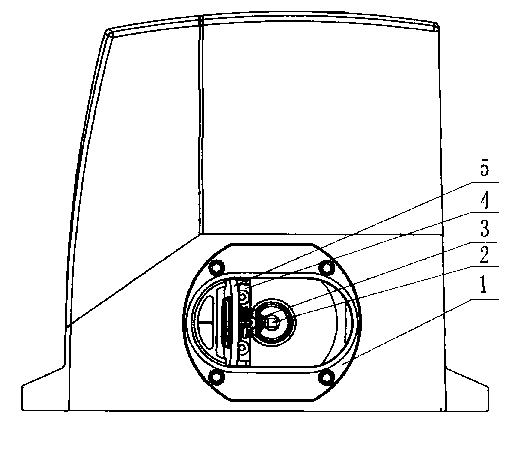 Multifunctional motor-driven door opener