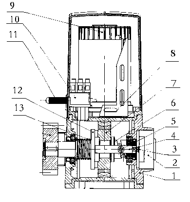 Multifunctional motor-driven door opener