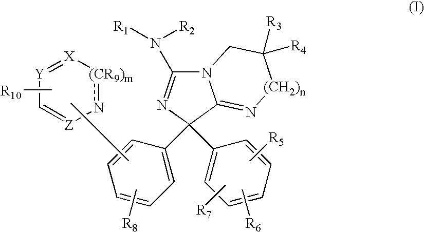 Diphenylimidazopyrimidines as inhibitors of beta-secretase