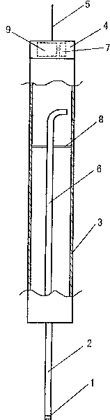 Bottom expanding and piling method by demolishing of pipe sank prefabricated steel concrete bottom expansion pile