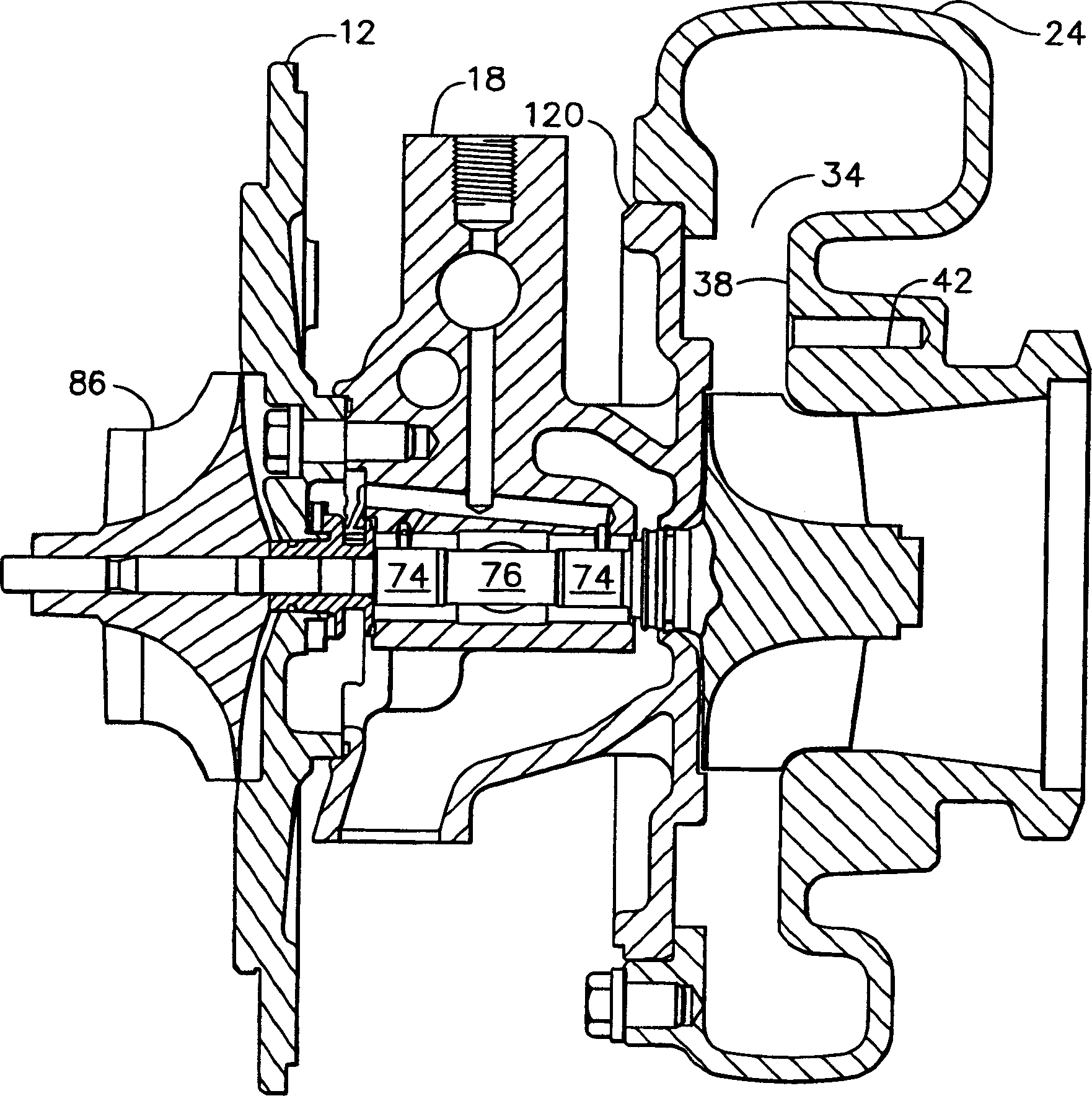 Variable geometry Turbocharger