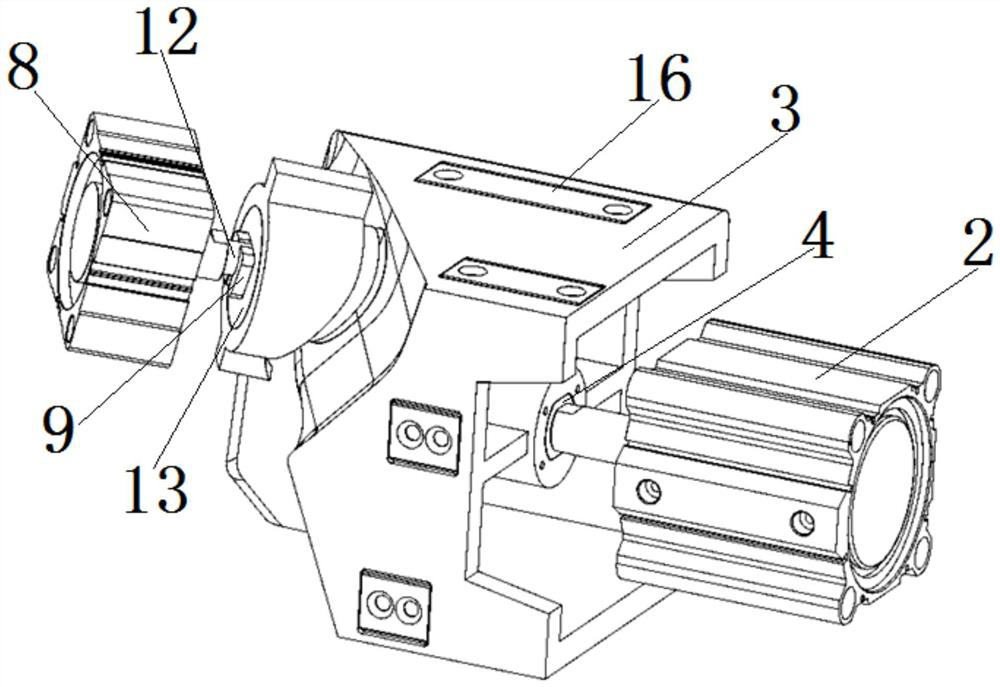 An undercut forming punching mechanism arranged in a mold