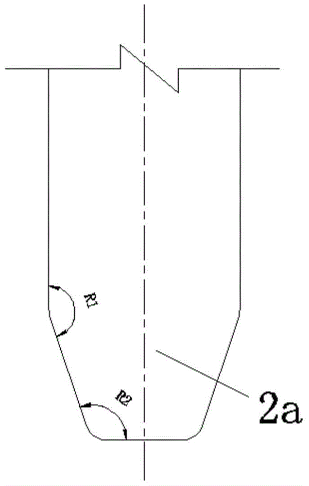 Hammering closing repair method for fatigue crack of steel bridge