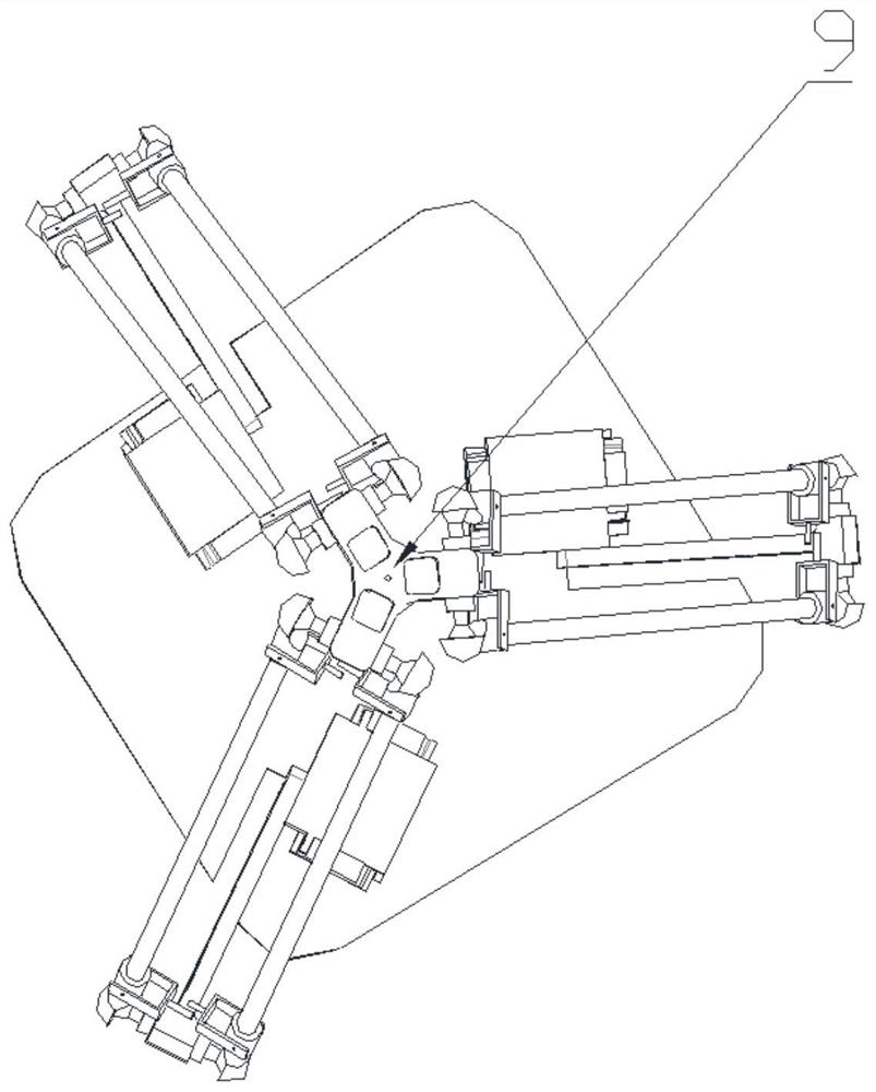 A tea picking device based on a drone equipped with a robotic arm