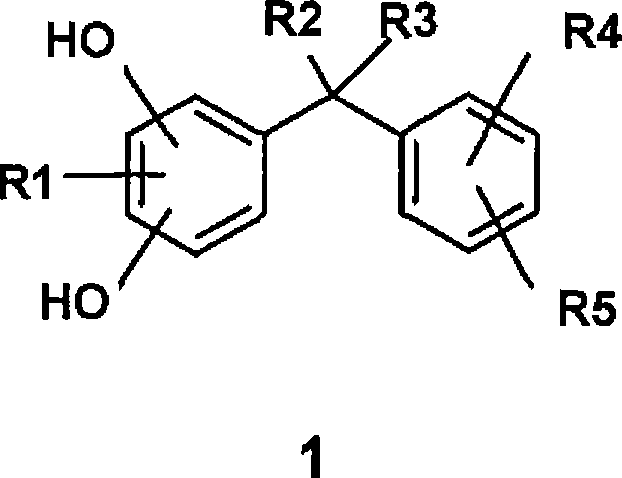 Formulations of low oil content comprising diphenylmethane derivatives