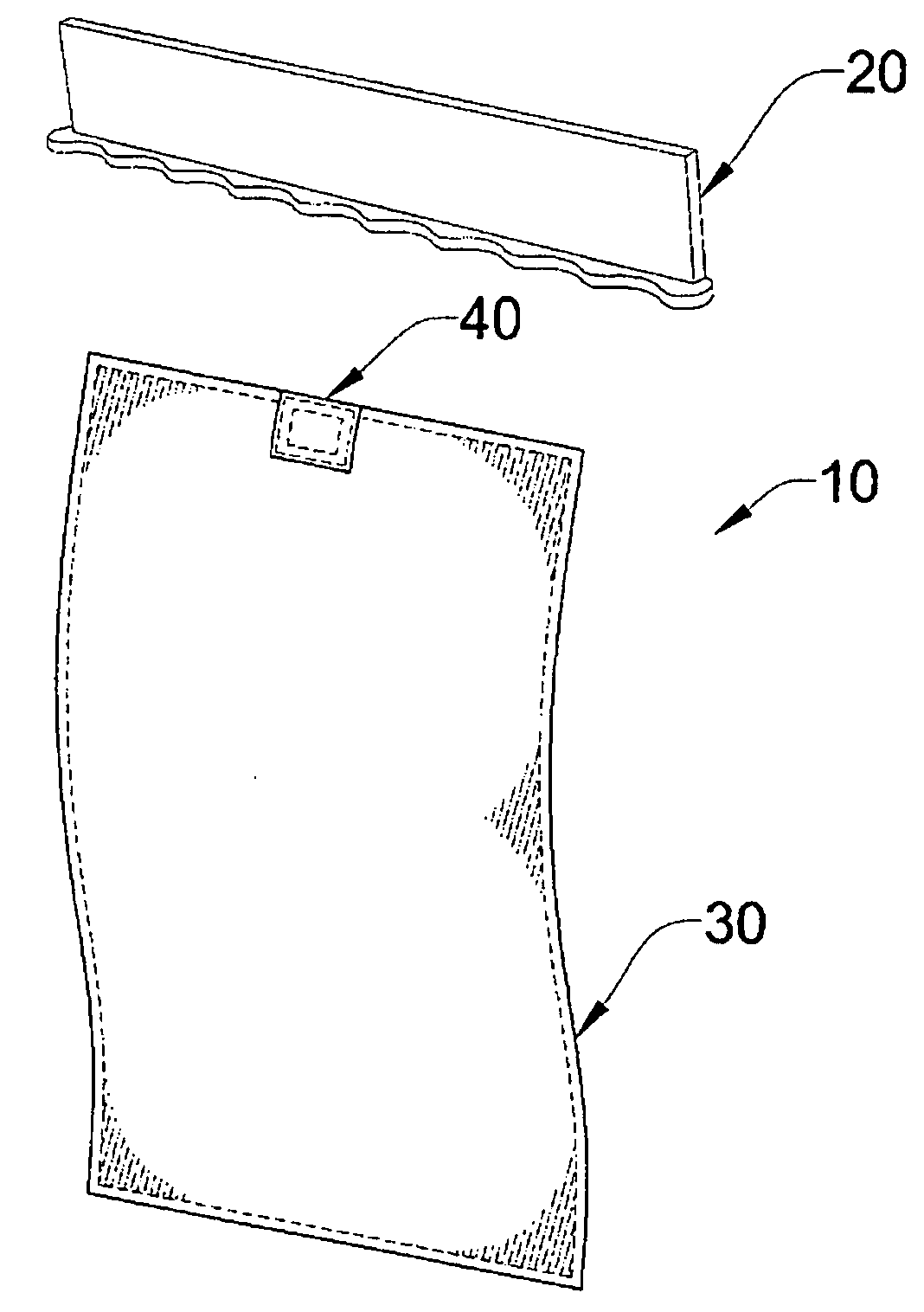 Magnetic towel rack and towel system and method for its use